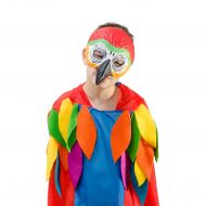 Papuga strój peleryna papugi maska - 0043[1].jpg